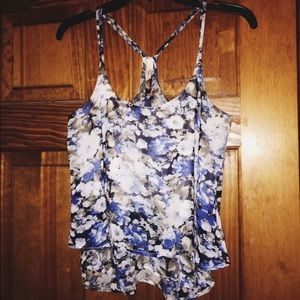 Flowery tank top